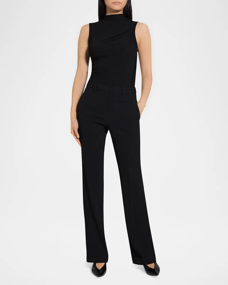 Theory Admiral Crepe Slim Full-Length Trousers | Thumbnail 2 Theory Admiral Crepe Slim Full-Length Trousers | Thumbnail 2