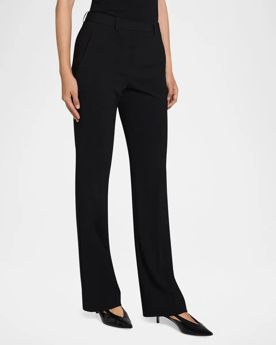 Theory Admiral Crepe Slim Full-Length Trousers | Thumbnail 4 Theory Admiral Crepe Slim Full-Length Trousers | Thumbnail 4