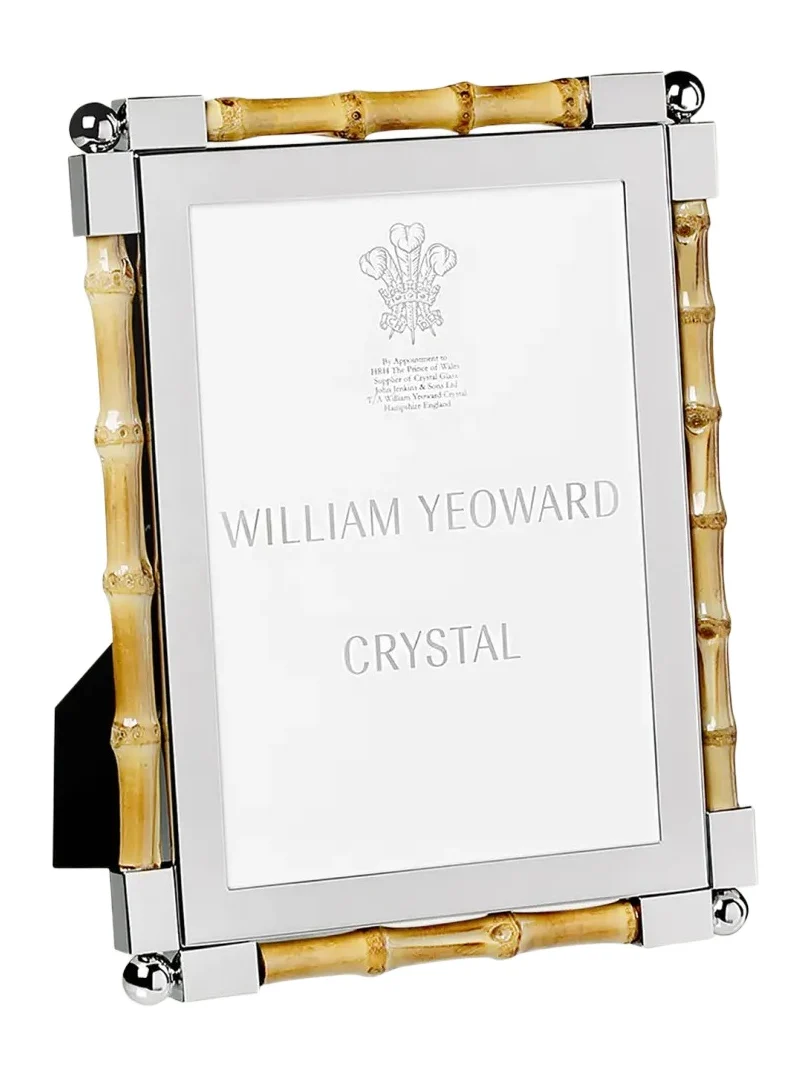 William Yeoward Crystal Classic Bamboo Frame, 5" x 7"