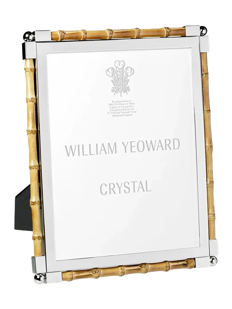 William Yeoward Crystal Classic Bamboo Frame, 8" x 10"