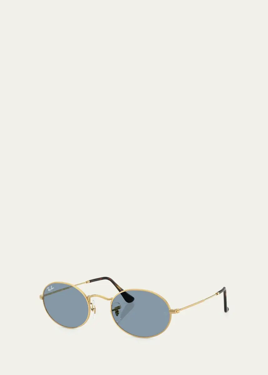 Ray-Ban Metal Oval Sunglasses | Thumbnail 2