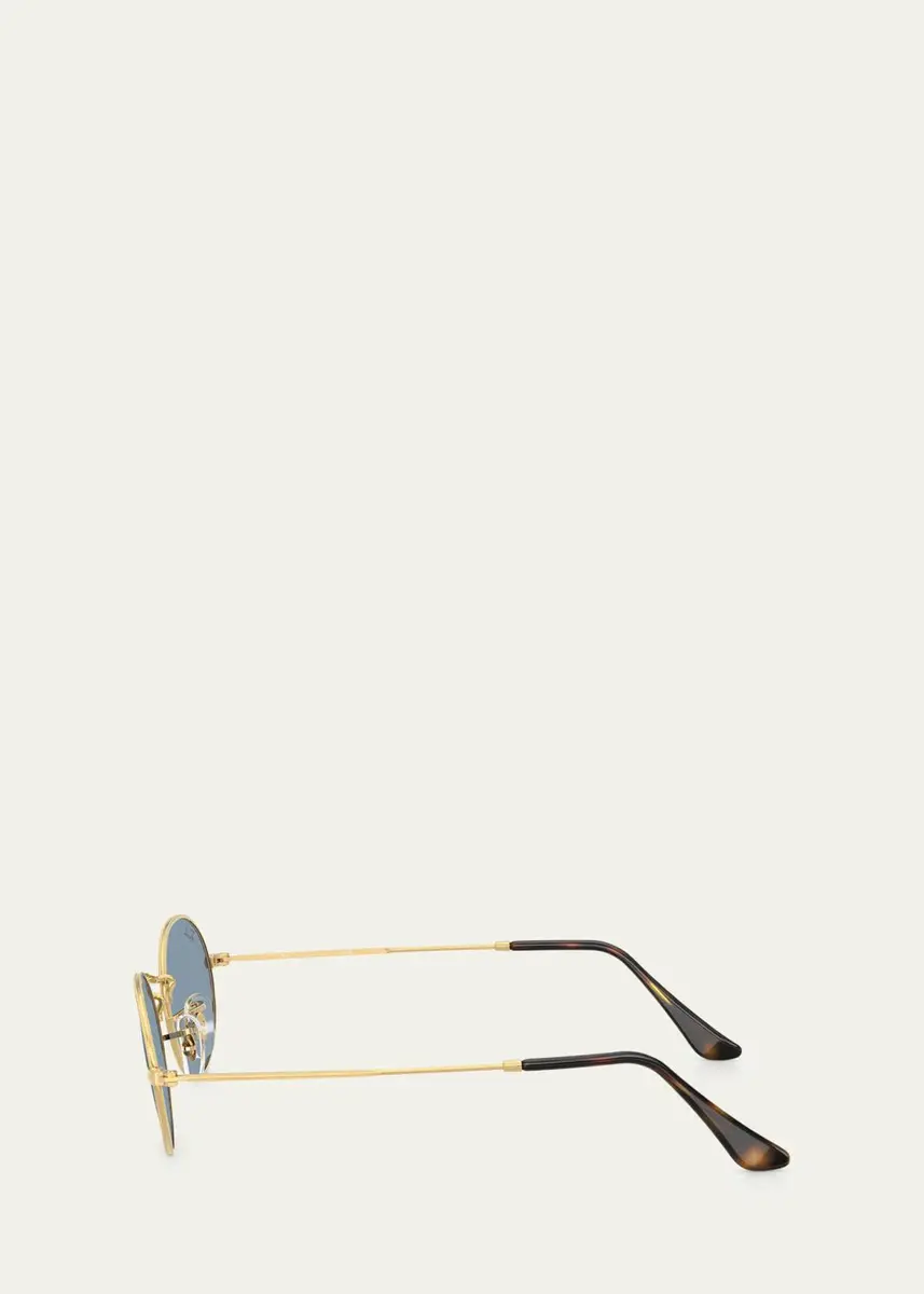 Ray-Ban Metal Oval Sunglasses | Thumbnail 3