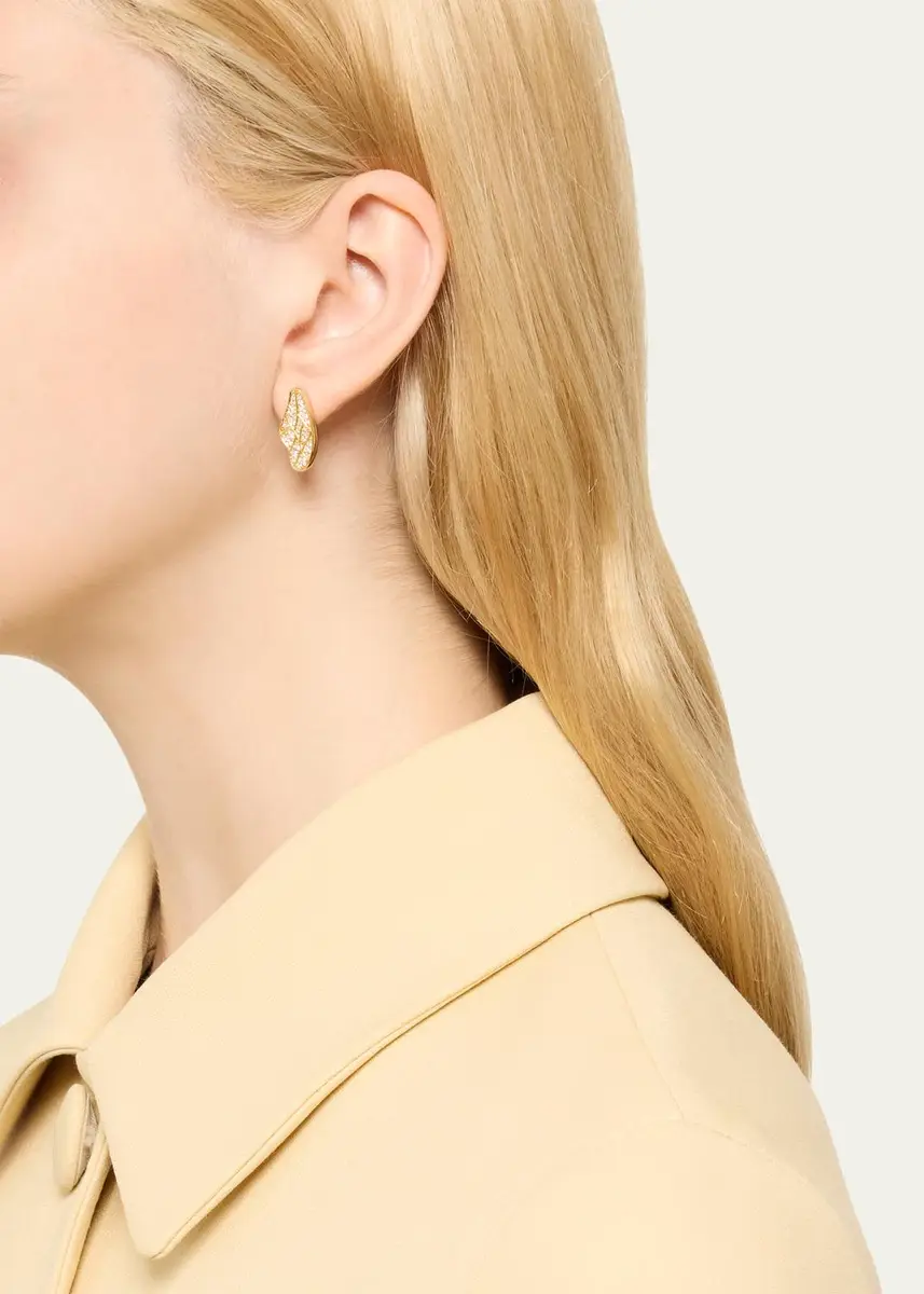 GRACE WINFREY 18K Honey Bee Wing Stud Earrings | Thumbnail 2
