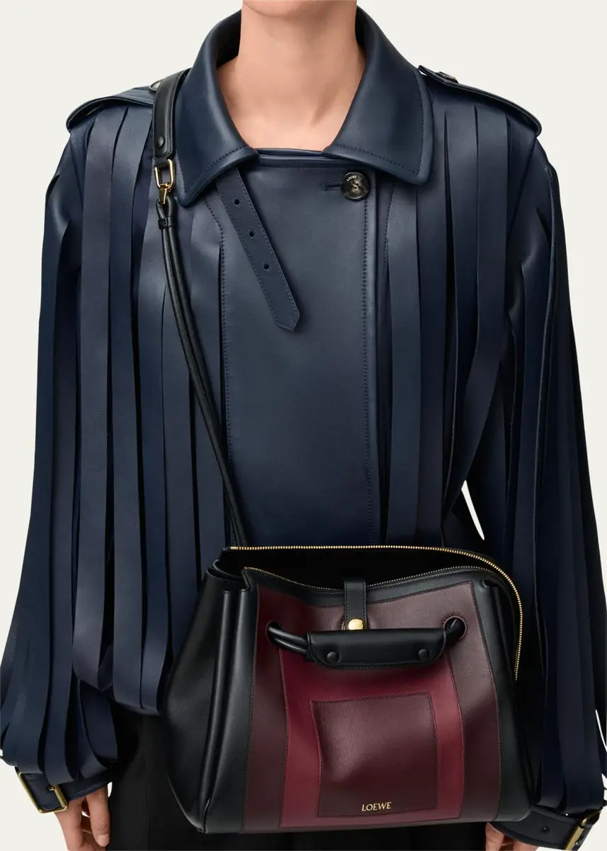 Loewe x Albers Madrid Medium Shoulder Bag in Supple Calfskin | Thumbnail 2 Loewe x Albers Madrid Medium Shoulder Bag in Supple Calfskin | Thumbnail 2