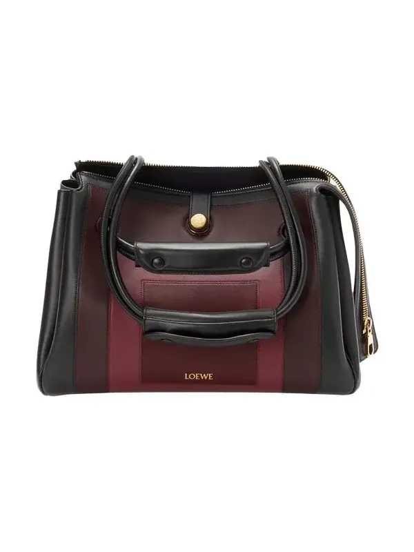 x Albers Madrid Medium Shoulder Bag in Supple Calfskin