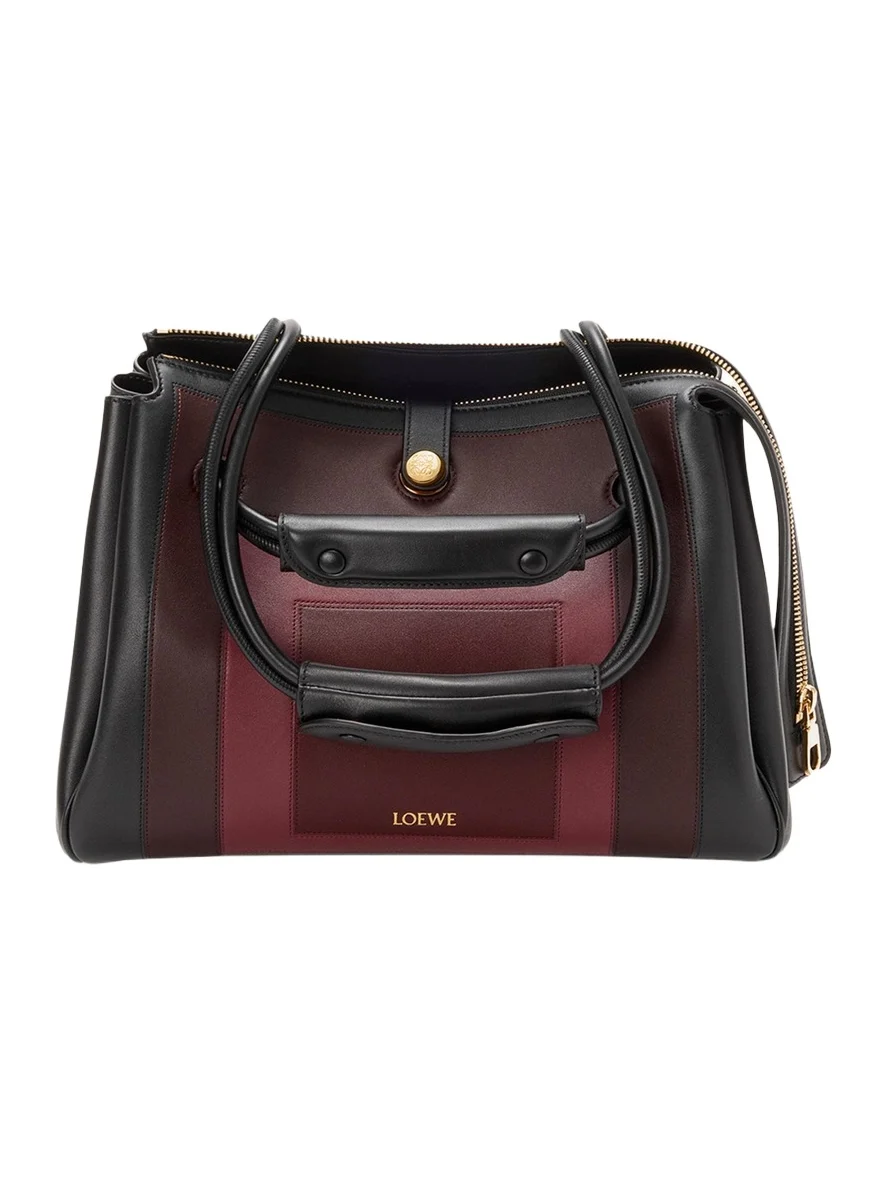 x Albers Madrid Medium Shoulder Bag in Supple Calfskin