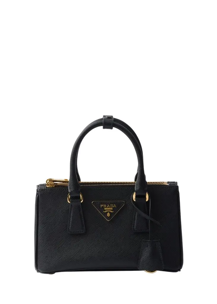 Prada Galleria Saffiano Leather Top-Handle Bag | Image 1 Prada Galleria Saffiano Leather Top-Handle Bag | Image 1