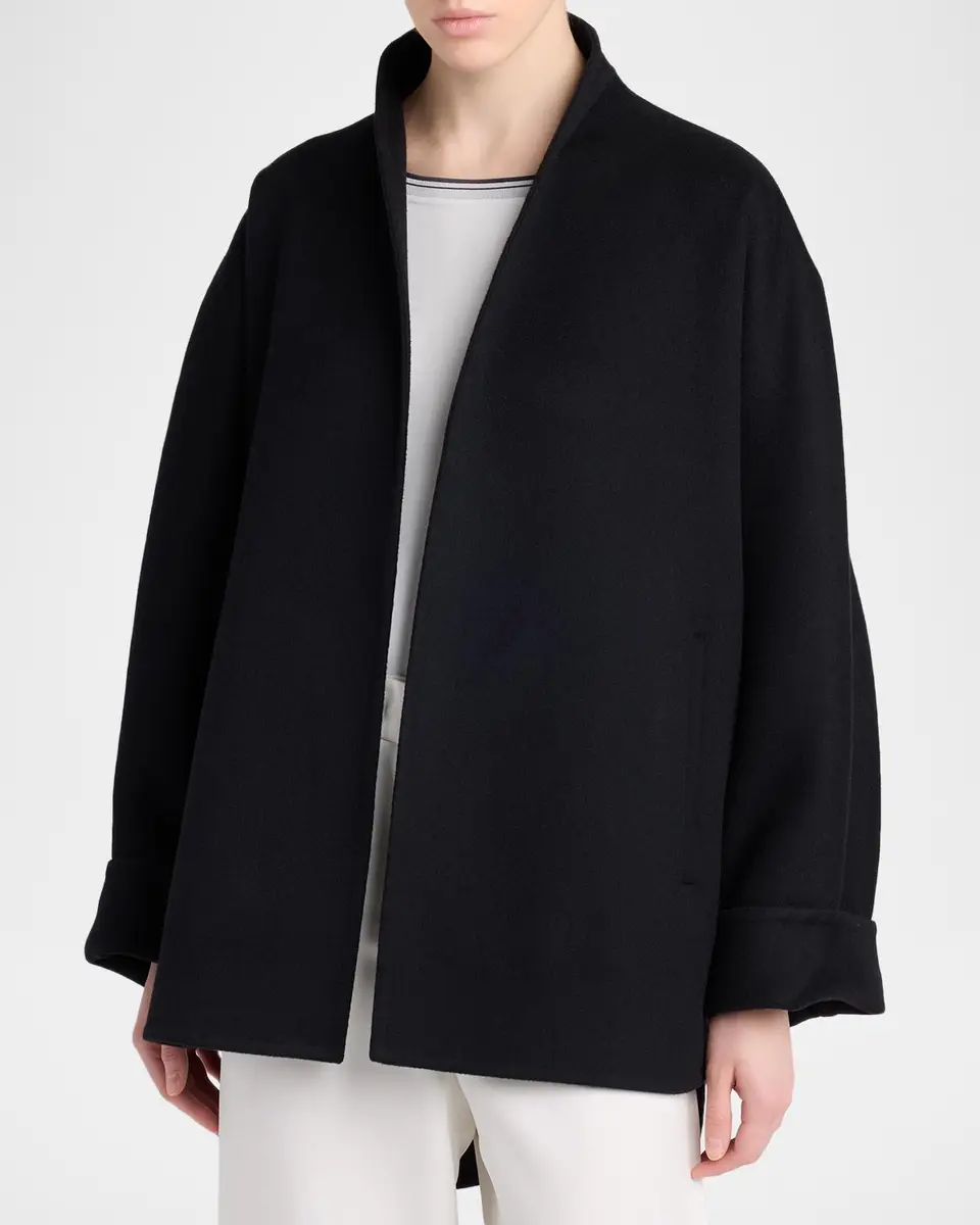 Giorgio Armani Cashmere Caban Coat | Thumbnail 4 Giorgio Armani Cashmere Caban Coat | Thumbnail 4