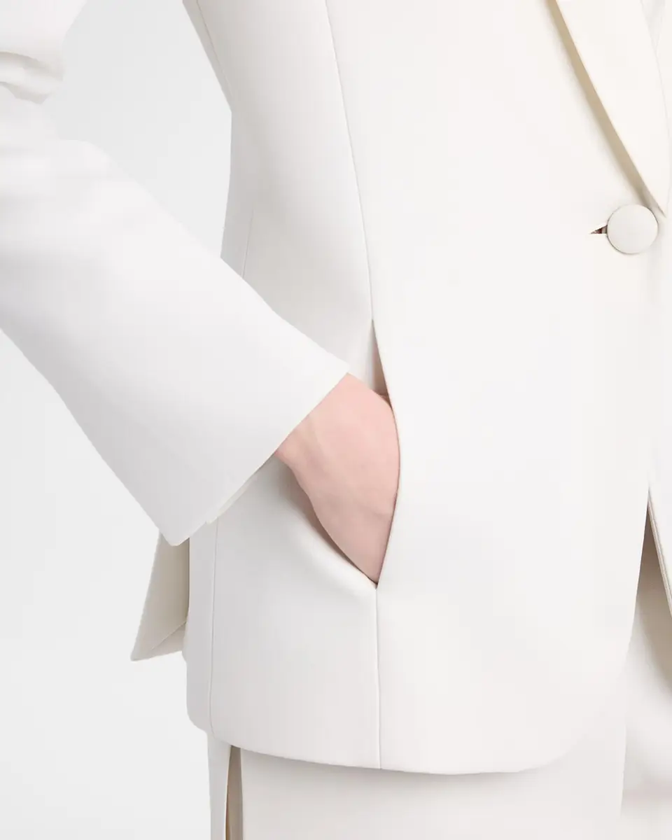 Giorgio Armani Slit-Cuff Single-Breasted Blazer | Thumbnail 5 Giorgio Armani Slit-Cuff Single-Breasted Blazer | Thumbnail 5