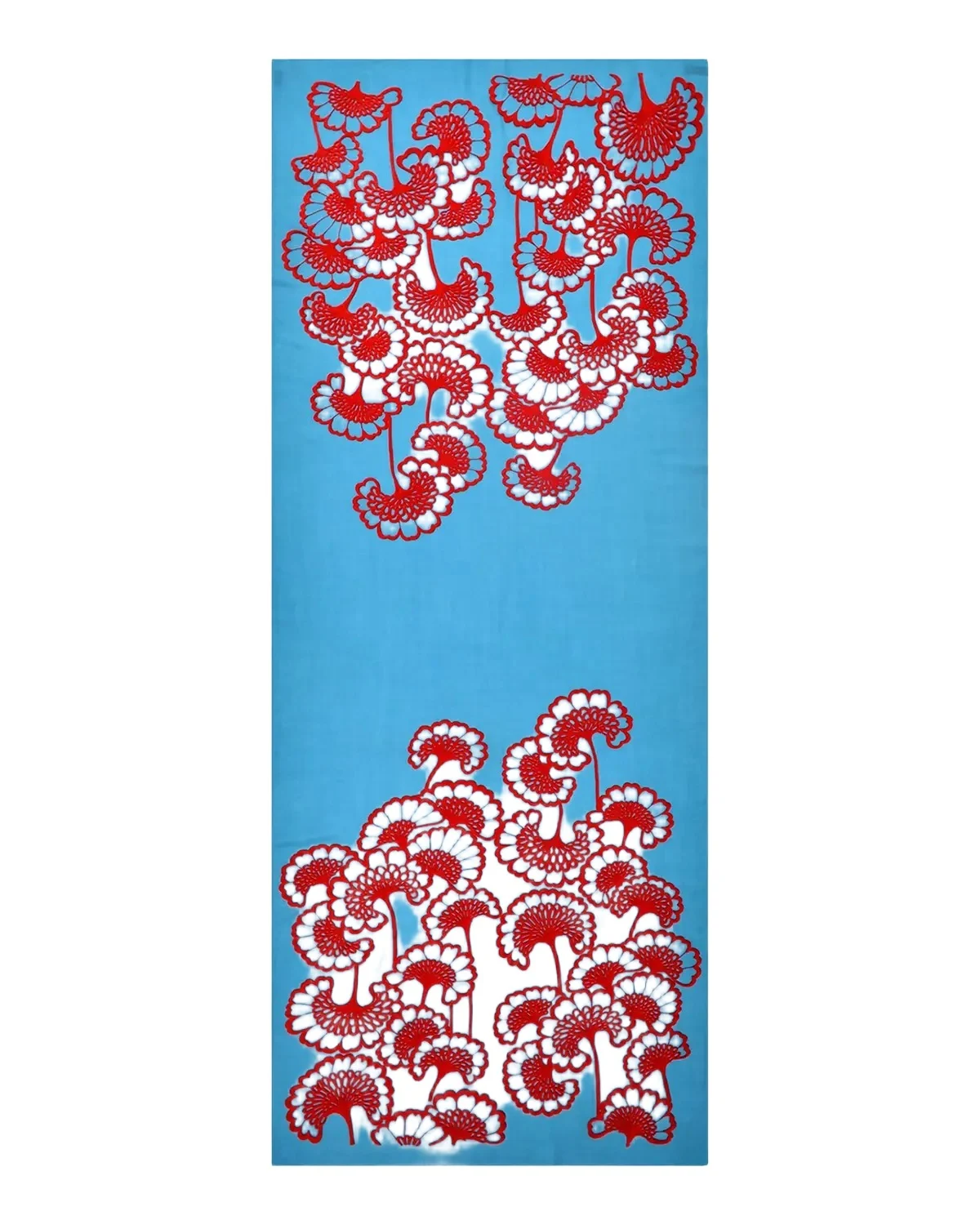 Velour Bloom Merino Wool Scarf Velour Bloom Merino Wool Scarf