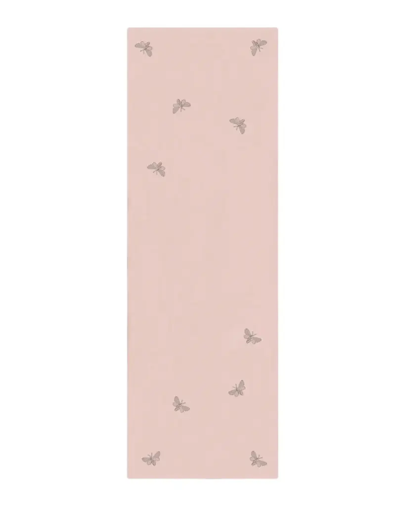 JANAVI INDIA Butterflies Embroidered Merino Wool Scarf