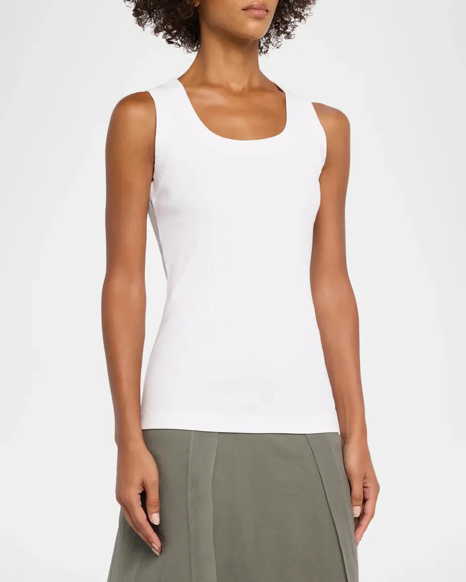 Brunello Cucinelli Sparkle Rib Knit Tank Top | Thumbnail 4 Brunello Cucinelli Sparkle Rib Knit Tank Top | Thumbnail 4