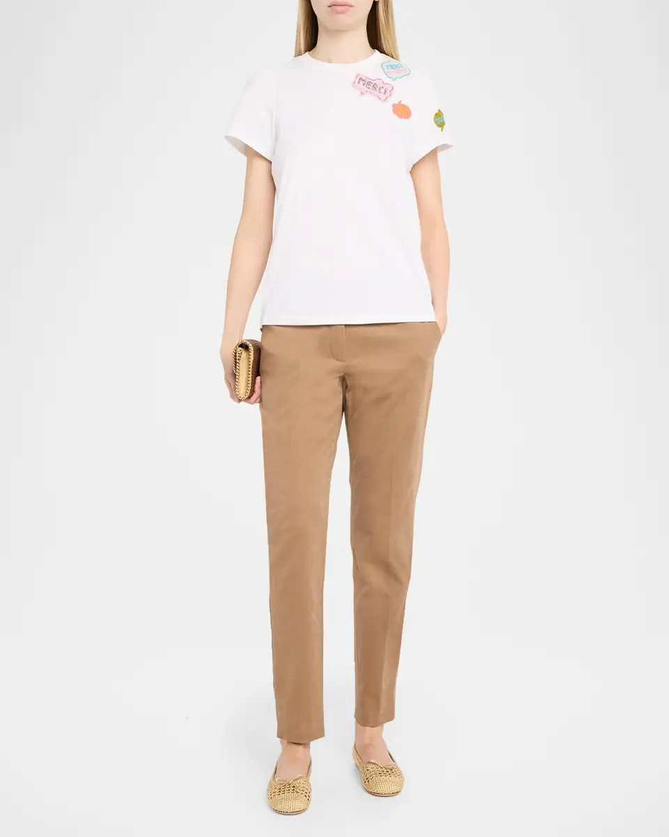 MAISON COMMON French Phrase Cotton T-Shirt | Thumbnail 2