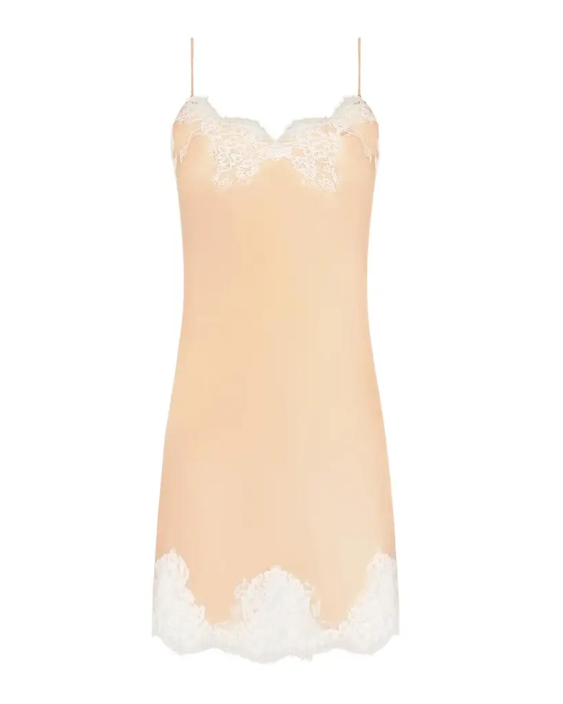 Lise Charmel Splendeur Soie Lace-Trim Silk Nighty | Image 1 Lise Charmel Splendeur Soie Lace-Trim Silk Nighty | Image 1