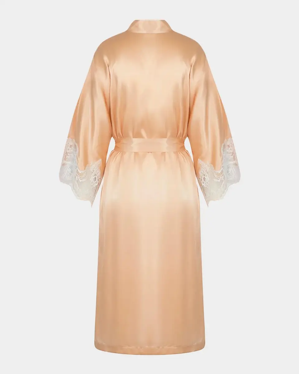 Lise Charmel Splendeur Lace-Trim Silk-Blend Robe | Thumbnail 5 Lise Charmel Splendeur Lace-Trim Silk-Blend Robe | Thumbnail 5