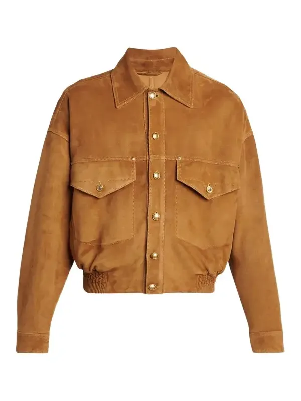 Men's Suede Blouson Jacket Men's Suede Blouson Jacket