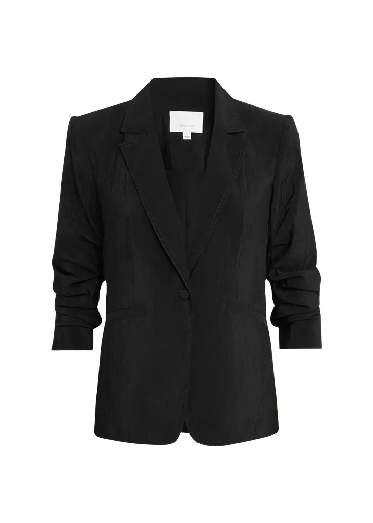 Cinq à Sept Tumbled Woven Khloe Blazer | Image 1 Cinq à Sept Tumbled Woven Khloe Blazer | Image 1