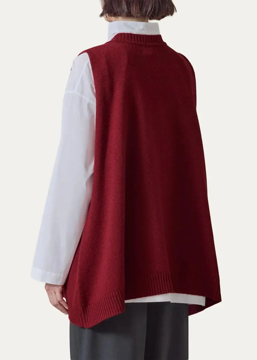 Eskandar A-Line Sleeveless Round Neck - Long Length | Thumbnail 2