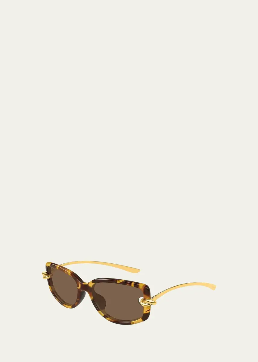 Bottega Veneta 59MM Knot Rectangular Sunglasses | Thumbnail 2 Bottega Veneta 59MM Knot Rectangular Sunglasses | Thumbnail 2