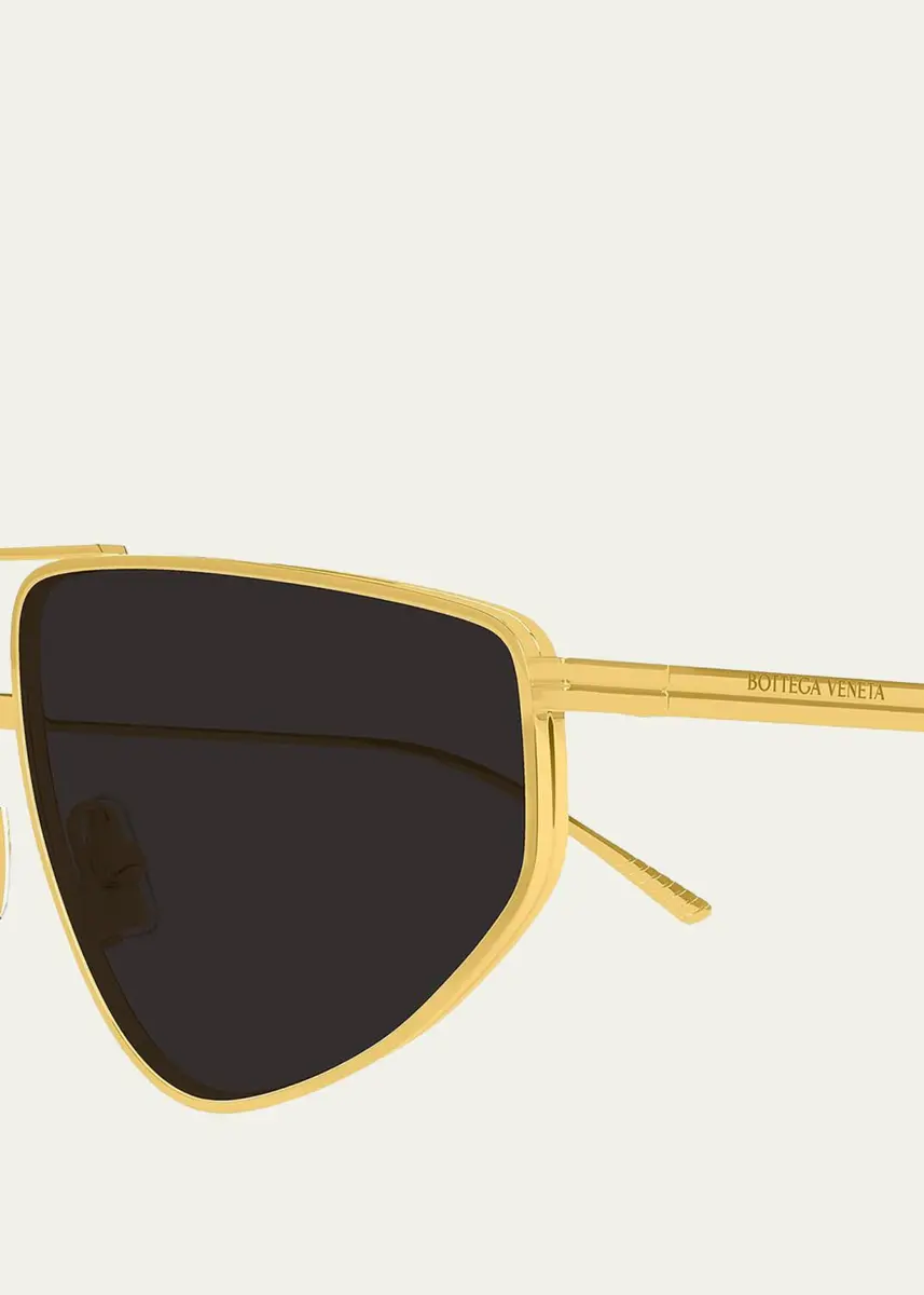 Bottega Veneta Geometric Aviator Sunglasses | Thumbnail 3 Bottega Veneta Geometric Aviator Sunglasses | Thumbnail 3