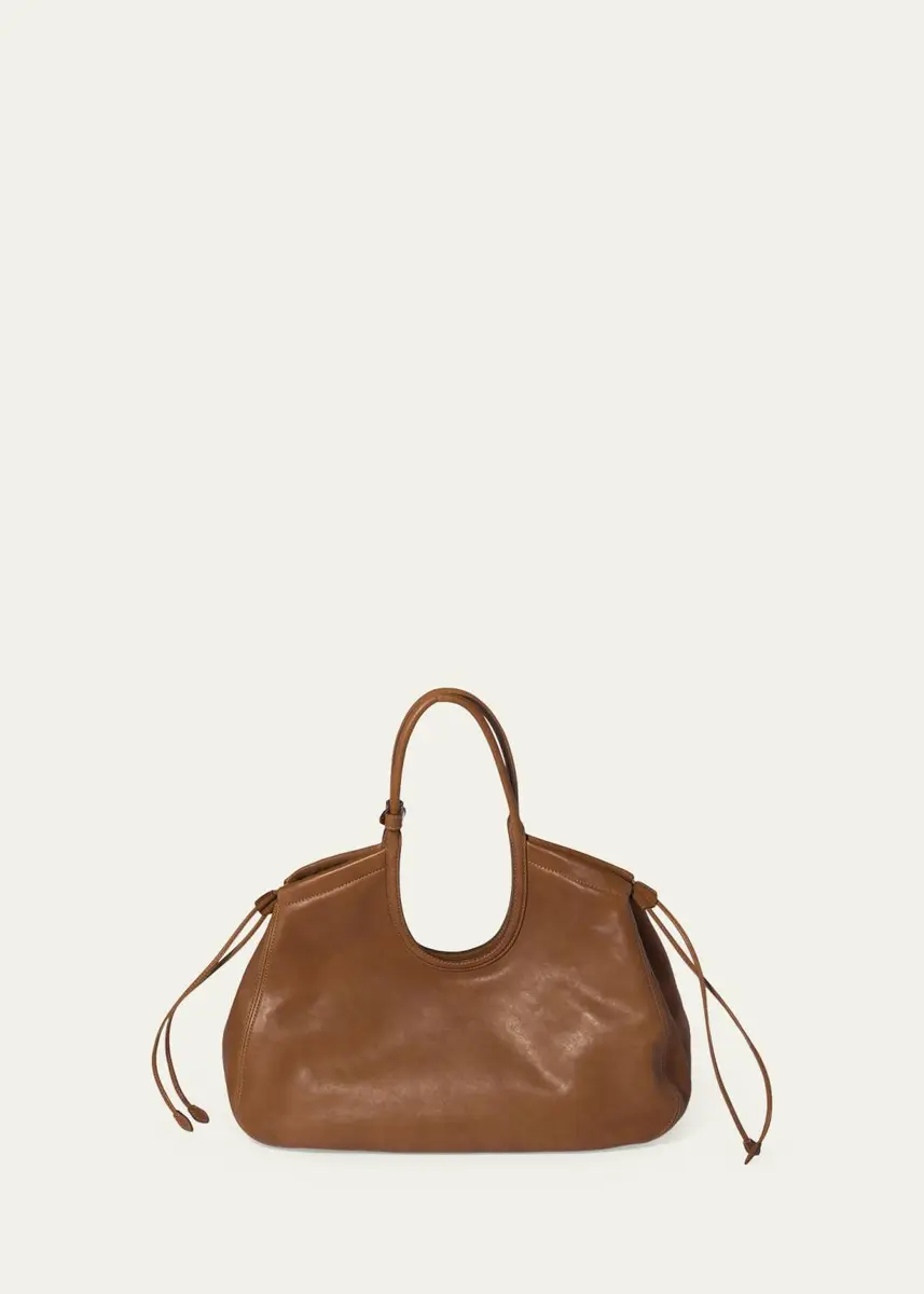 Miu Miu Ivy Leather Shopping Tote Bag | Thumbnail 2