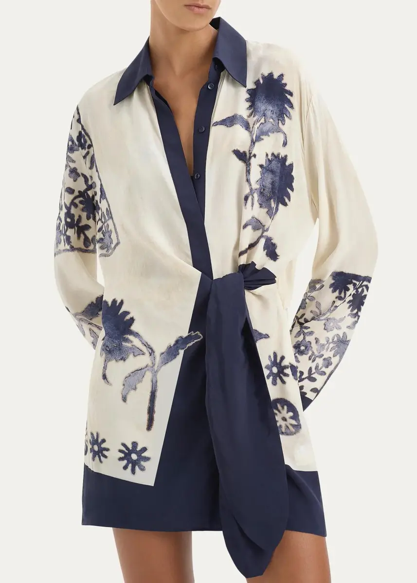 SIR. Phillipa Silk-Blend Wide-Leg Trousers | Thumbnail 5 SIR. Phillipa Silk-Blend Wide-Leg Trousers | Thumbnail 5