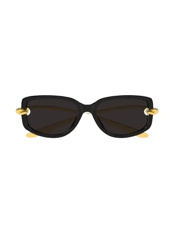 Temple Knot Rectangular Sunglasses Temple Knot Rectangular Sunglasses