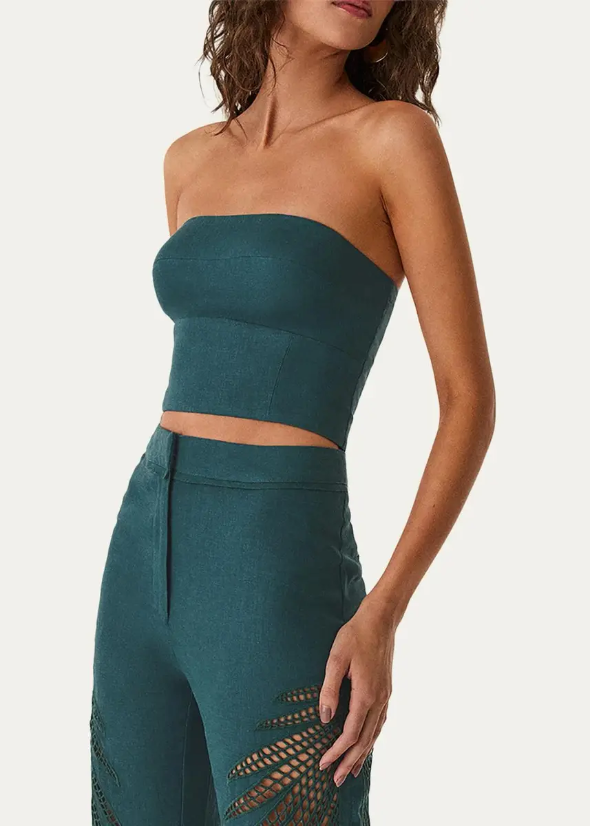 ViX Danna Strapless Crop Top | Thumbnail 4 ViX Danna Strapless Crop Top | Thumbnail 4