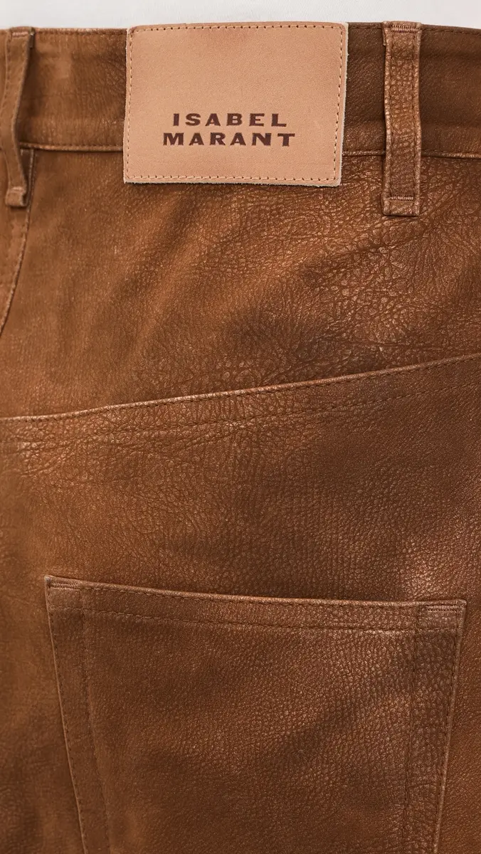 ISABEL MARANT ÉTOILE Bisane Faux Suede Skirt | Thumbnail 6 ISABEL MARANT ÉTOILE Bisane Faux Suede Skirt | Thumbnail 6