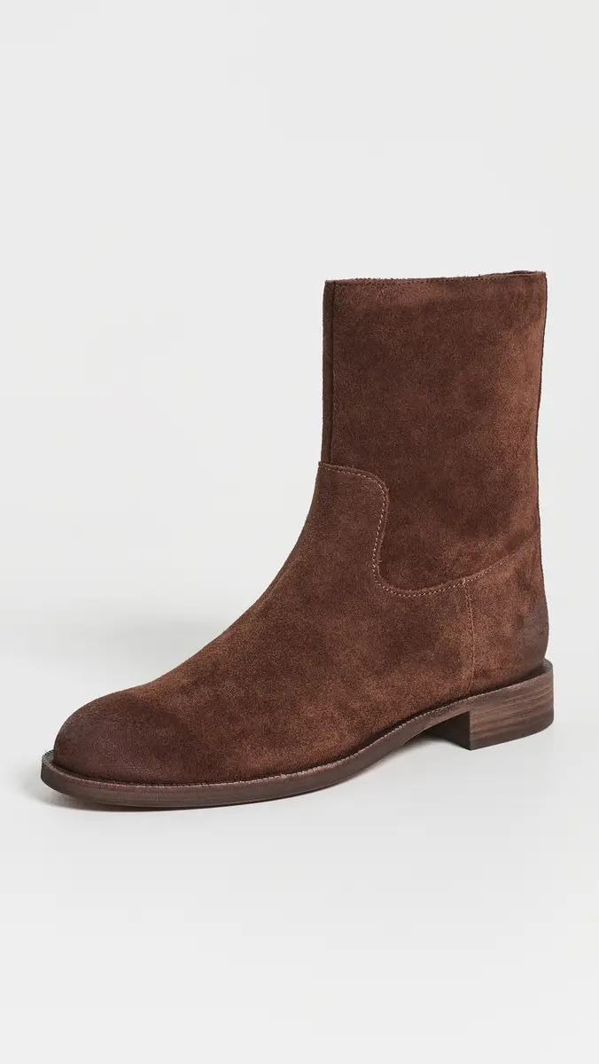 Madewell Marty Suede Booties | Thumbnail 2