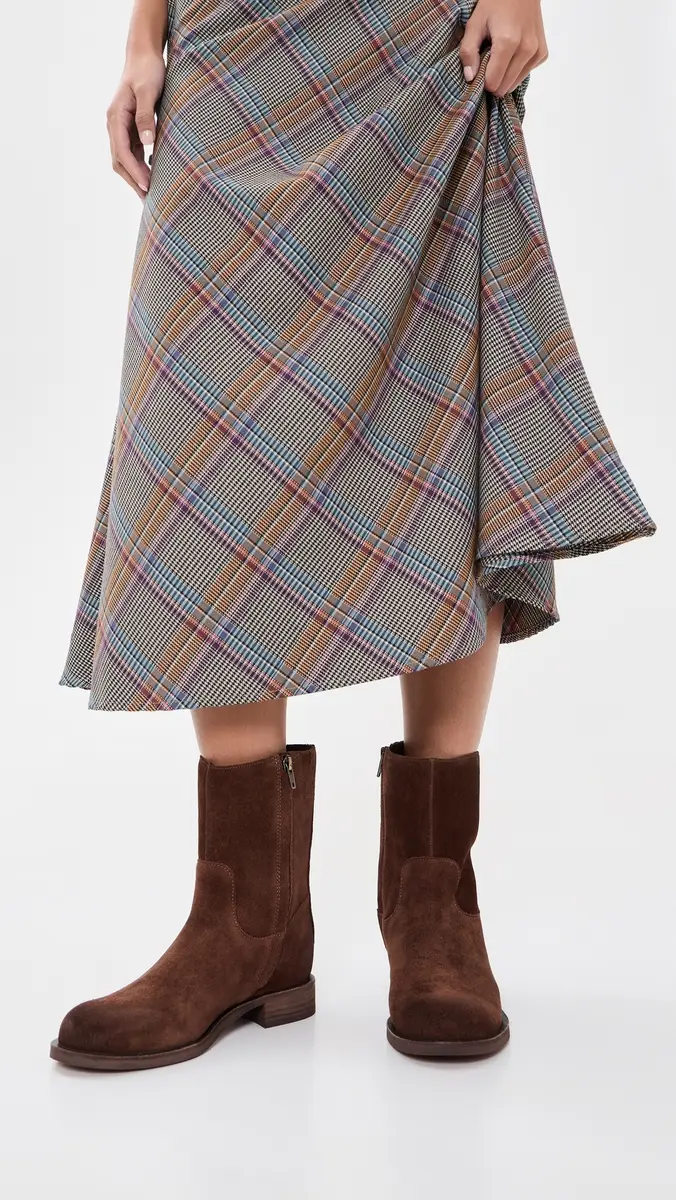 Madewell Marty Suede Booties | Thumbnail 3