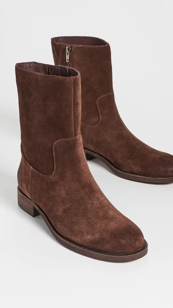 Madewell Marty Suede Booties | Thumbnail 5