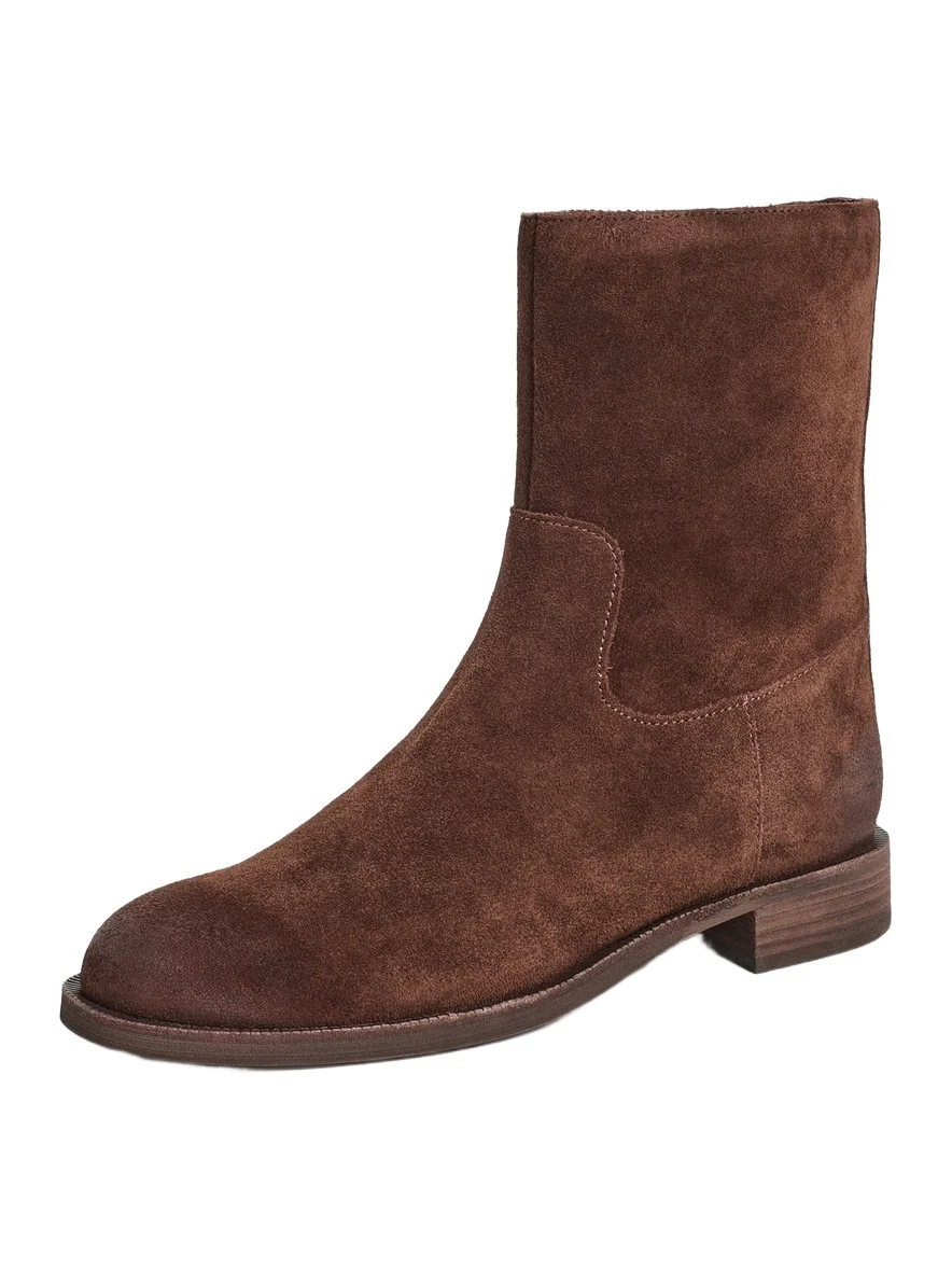 Marty Suede Booties Marty Suede Booties