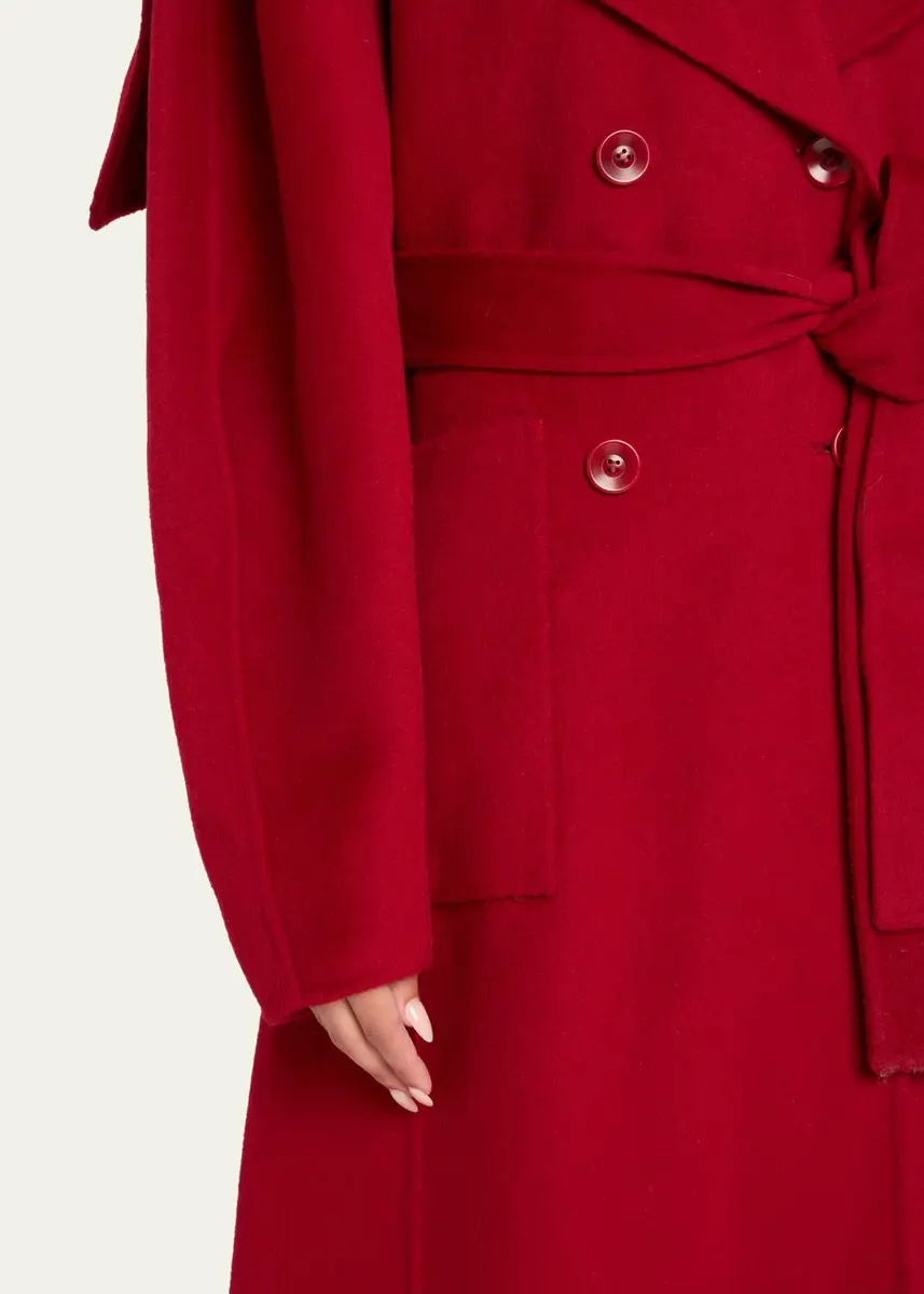 Ulla Johnson Rory Wool-Cashmere Belted Double-Breasted Sailor Coat | Thumbnail 5 Ulla Johnson Rory Wool-Cashmere Belted Double-Breasted Sailor Coat | Thumbnail 5