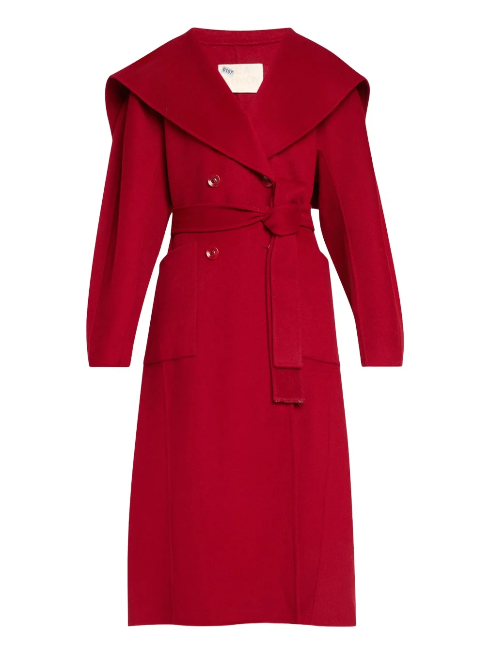 Rory Wool-Cashmere Belted Double-Breasted Sailor Coat