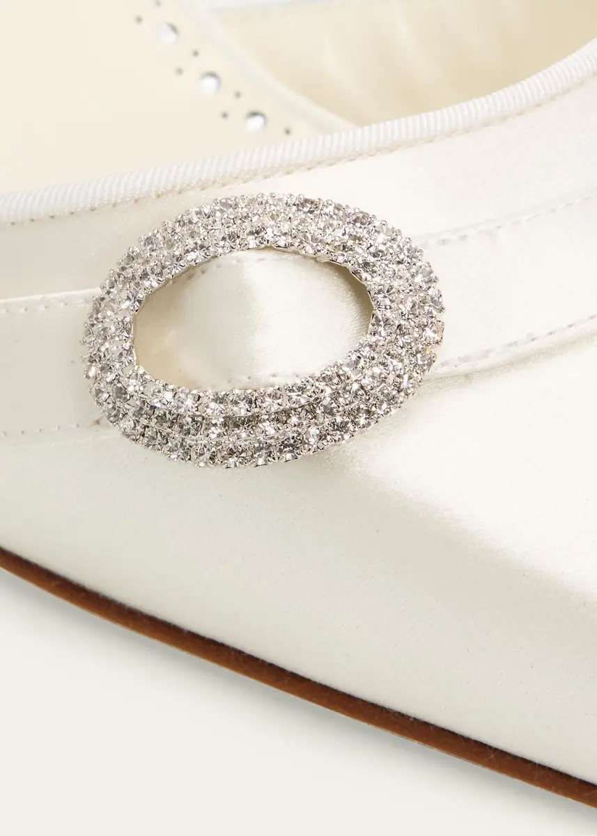 Manolo Blahnik 70mm Zutoslipla Satin Embellished-Buckle Slingback Pumps | Thumbnail 3 Manolo Blahnik 70mm Zutoslipla Satin Embellished-Buckle Slingback Pumps | Thumbnail 3