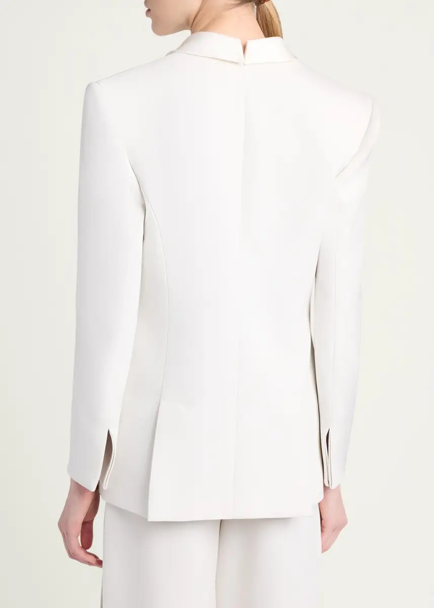 Giorgio Armani Slit-Cuff Single-Breasted Blazer | Thumbnail 3 Giorgio Armani Slit-Cuff Single-Breasted Blazer | Thumbnail 3
