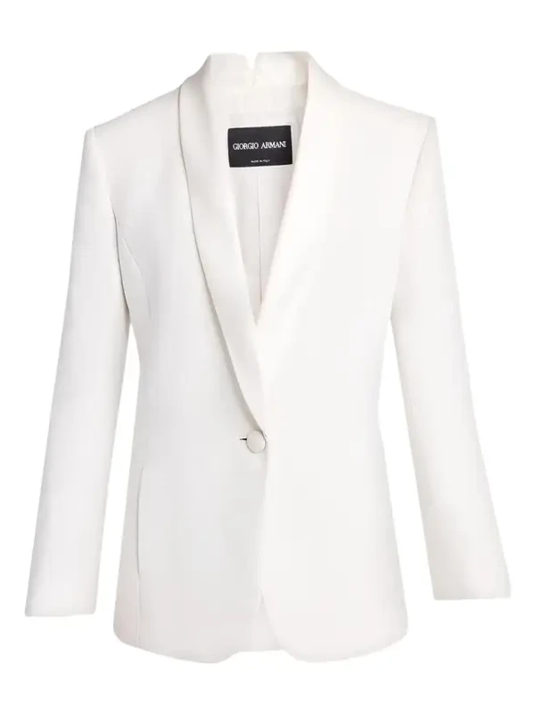 Slit-Cuff Single-Breasted Blazer Slit-Cuff Single-Breasted Blazer