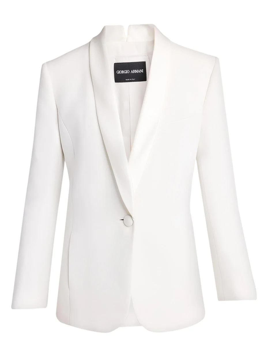 Slit-Cuff Single-Breasted Blazer Slit-Cuff Single-Breasted Blazer