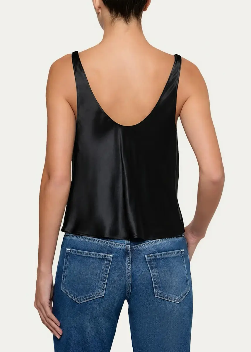 L'Agence Evadne Silk Lace Camisole | Thumbnail 3