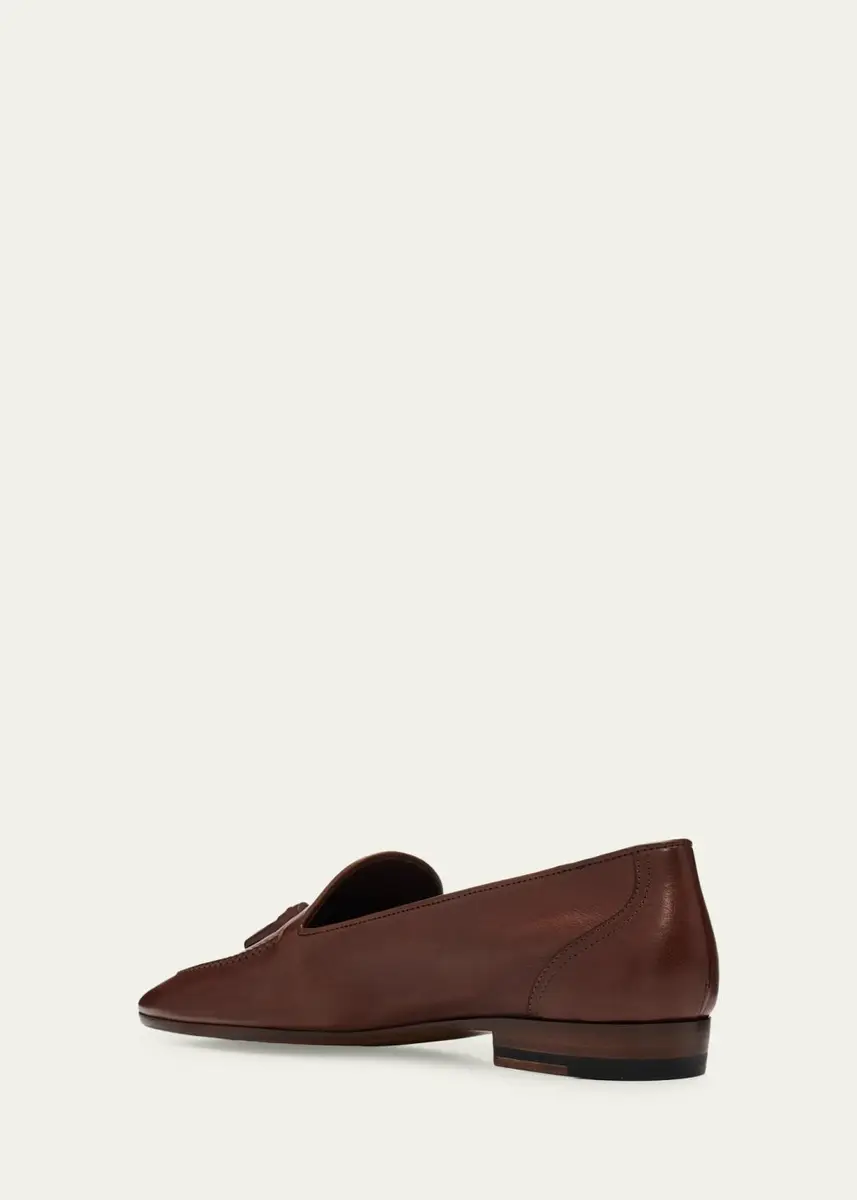 The Row Caden Leather Tassel Loafers | Thumbnail 5 The Row Caden Leather Tassel Loafers | Thumbnail 5