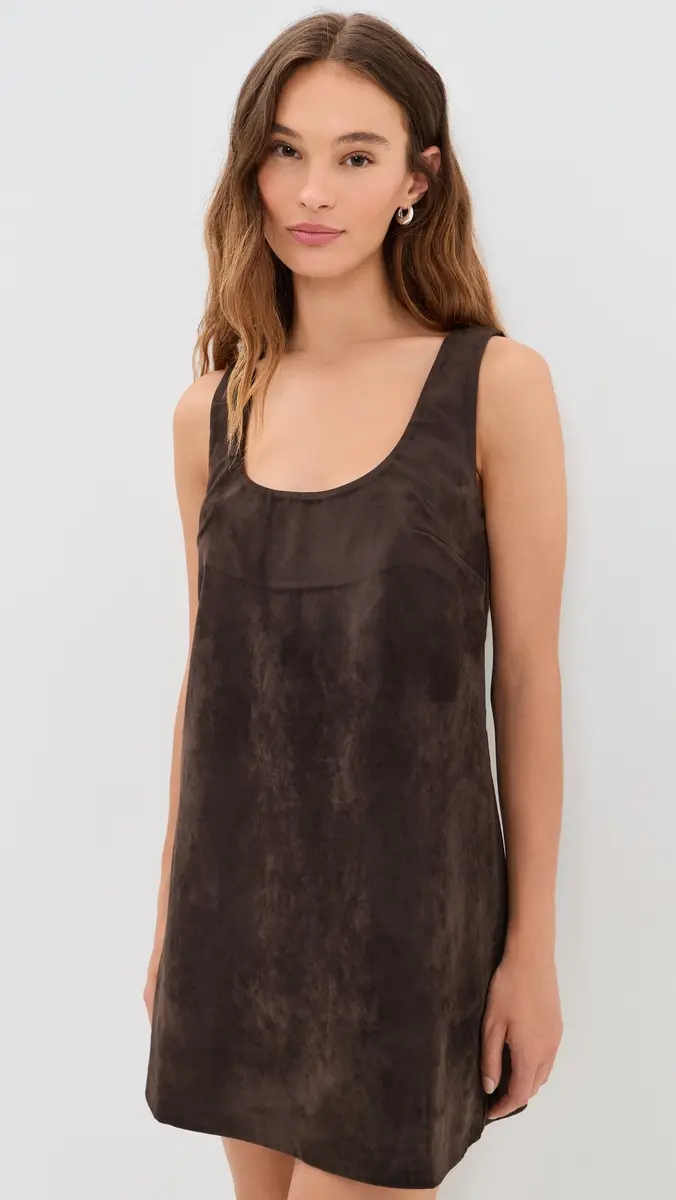 Joe's Jeans The Scoop Faux Suede Mini Dress | Thumbnail 2 Joe's Jeans The Scoop Faux Suede Mini Dress | Thumbnail 2