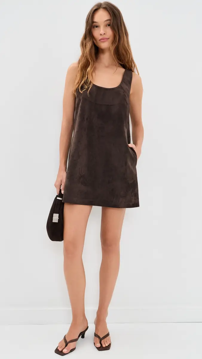 Joe's Jeans The Scoop Faux Suede Mini Dress | Thumbnail 5 Joe's Jeans The Scoop Faux Suede Mini Dress | Thumbnail 5
