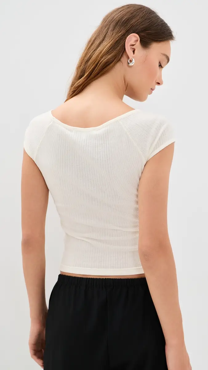 GOOD AMERICAN The Variegated Rib Top | Thumbnail 3