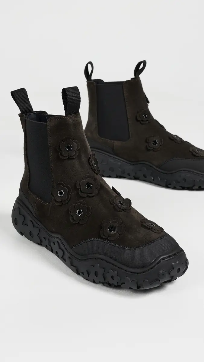 Cecilie Bahnsen Flora Suede Boots | Thumbnail 5 Cecilie Bahnsen Flora Suede Boots | Thumbnail 5