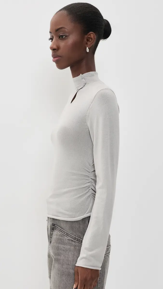 Helmut Lang Button Sweater | Thumbnail 4 Helmut Lang Button Sweater | Thumbnail 4