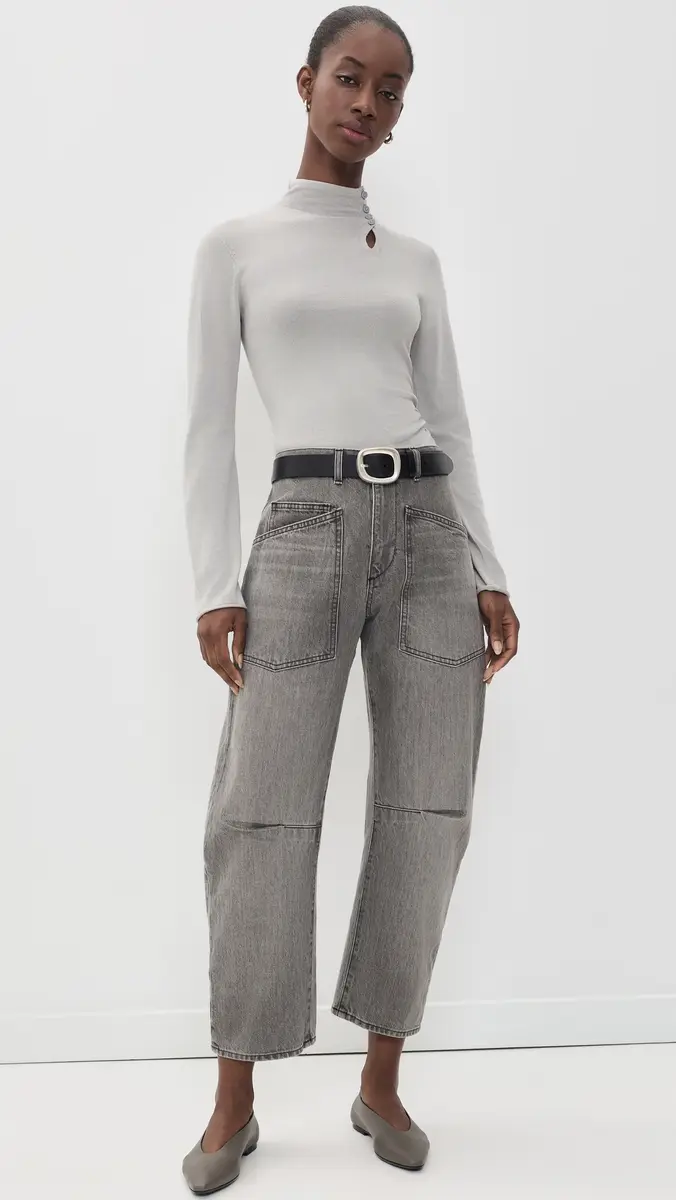 Helmut Lang Button Sweater | Thumbnail 5 Helmut Lang Button Sweater | Thumbnail 5