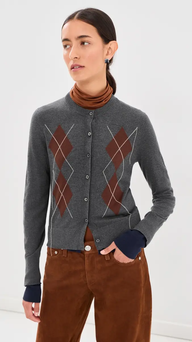 Acne Studios Double-Layered Cardigan | Thumbnail 3 Acne Studios Double-Layered Cardigan | Thumbnail 3