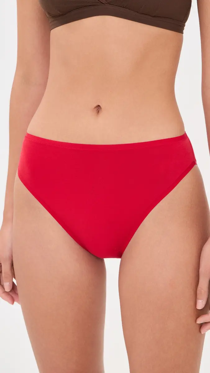 Natori Bliss Bare Cotton High Cut Briefs 3 Pack | Thumbnail 3 Natori Bliss Bare Cotton High Cut Briefs 3 Pack | Thumbnail 3