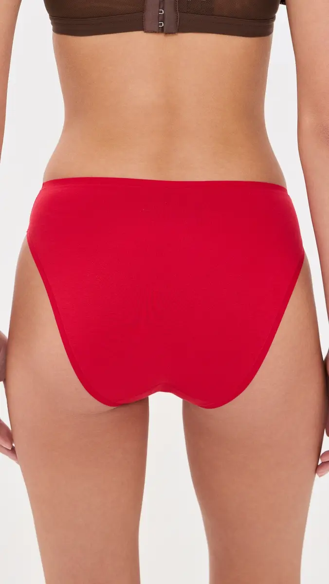 Natori Bliss Bare Cotton High Cut Briefs 3 Pack | Thumbnail 4 Natori Bliss Bare Cotton High Cut Briefs 3 Pack | Thumbnail 4
